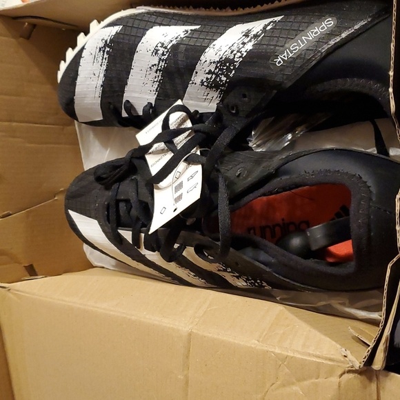 Adidas Sprintstar M Track Spikes Size 8 main image 5